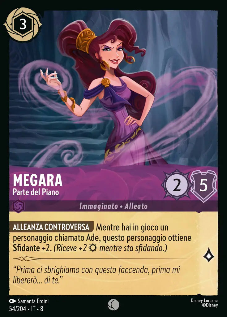 #54 #204 Megara - Parte del Piano ametista - comune -