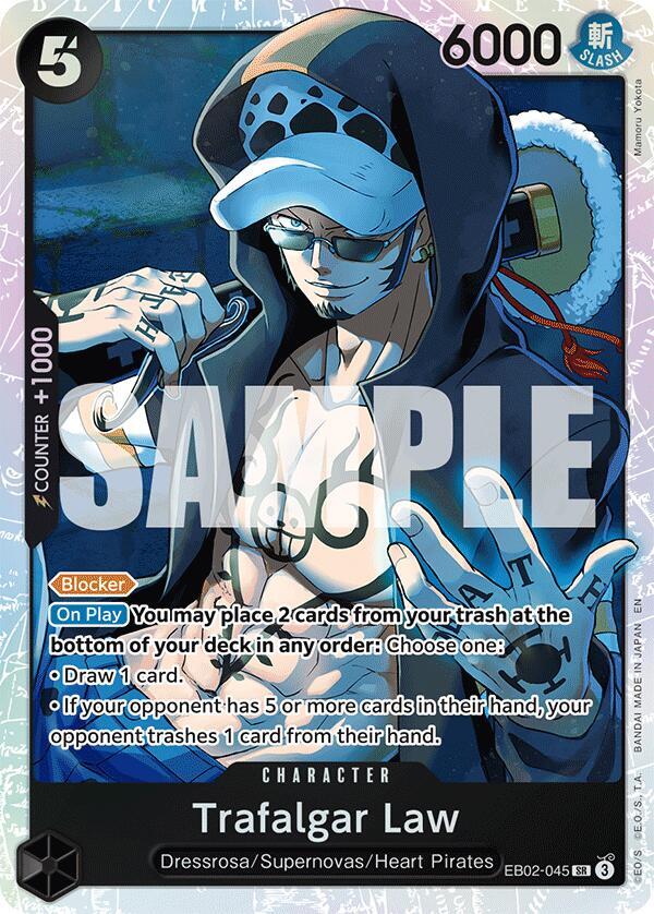 Trafalgar Law - Extra Booster: Anime 25th Collection (EB-02)-045-SR