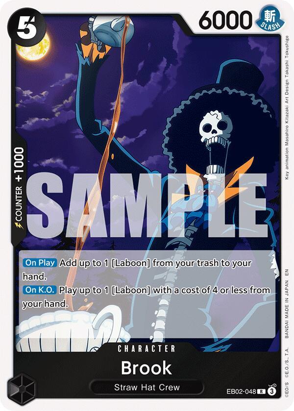 Brook - Extra Booster: Anime 25th Collection (EB-02)-048-R -FOIL