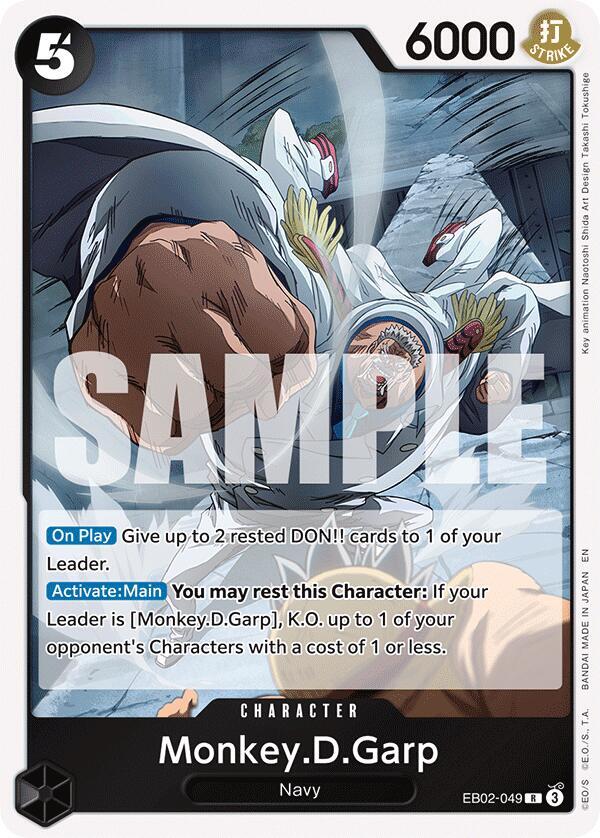 Monkey.D.Garp - Extra Booster: Anime 25th Collection (EB-02)-049-R-FOIL