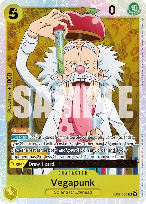 Vegapunk - Extra Booster: Anime 25th Collection (EB-02)-056-SR