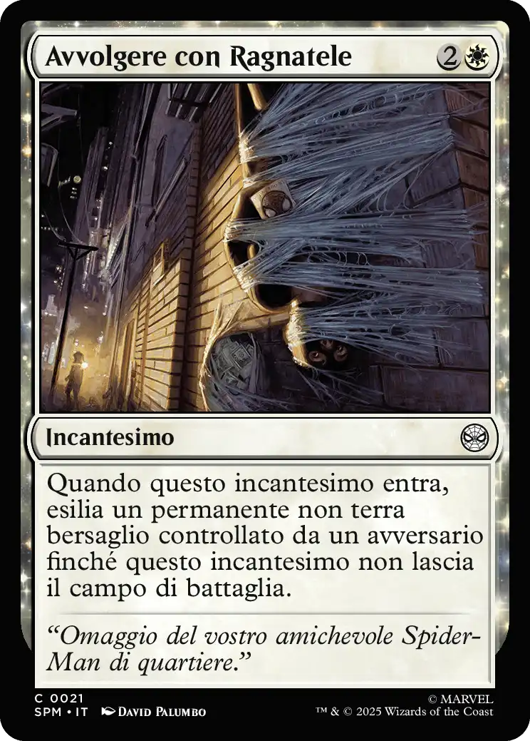 Avvolgere con Ragnatele 0021 C