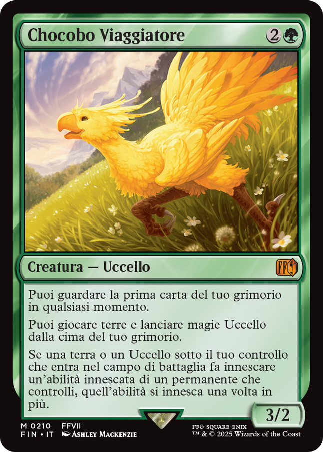 Chocobo Viaggiatore-M0210