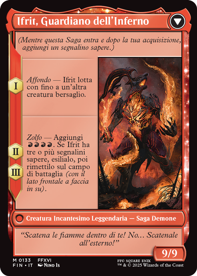 Clive, Ifrit's Dominant-M0133-FOIL