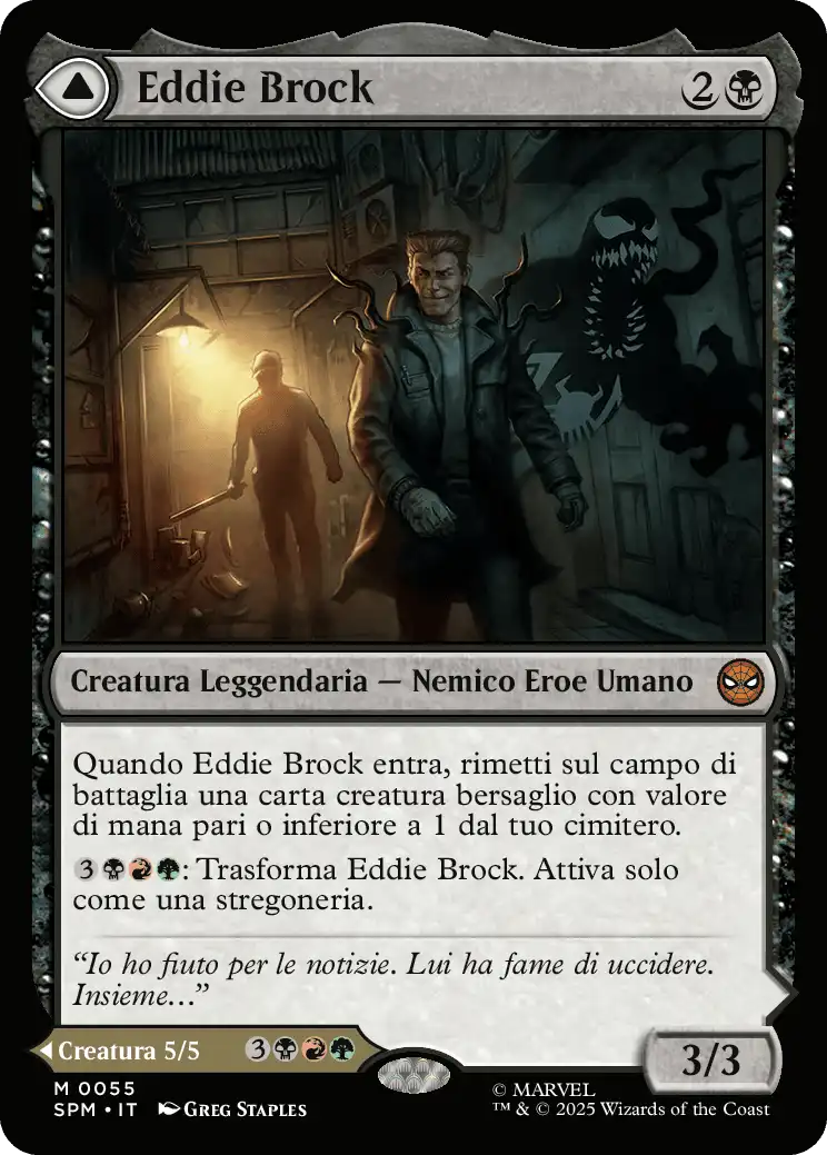 Eddie Brock 055 M FOIL