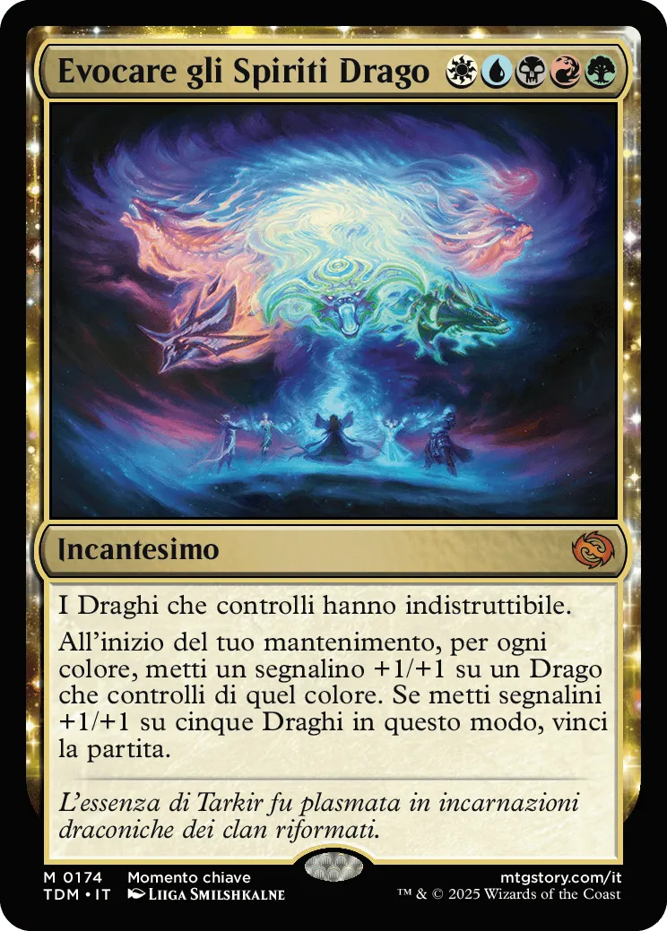 Evocare gli Spiriti Drago-M0174