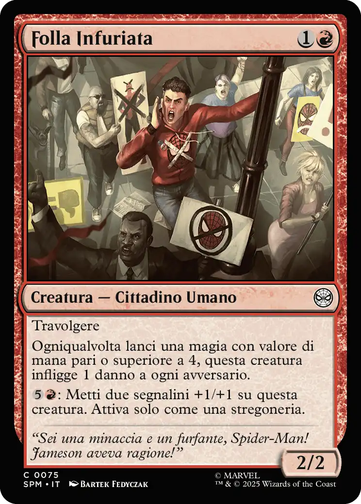 Folla Infuriata 0075 C FOIL