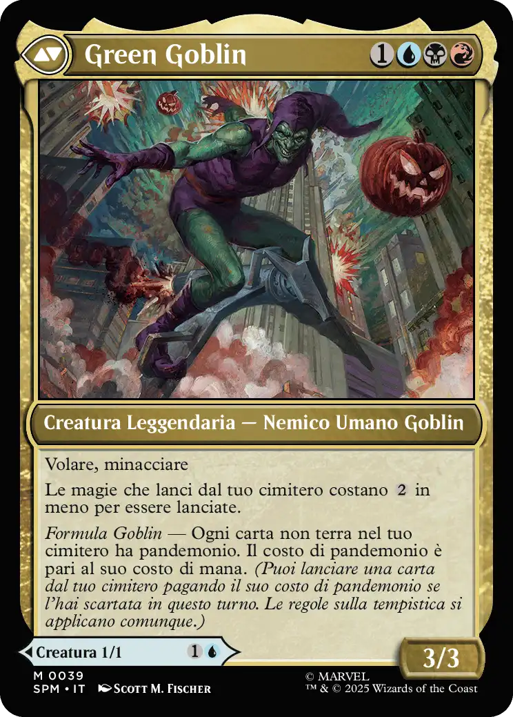 Green Goblin 0039 M FOIL
