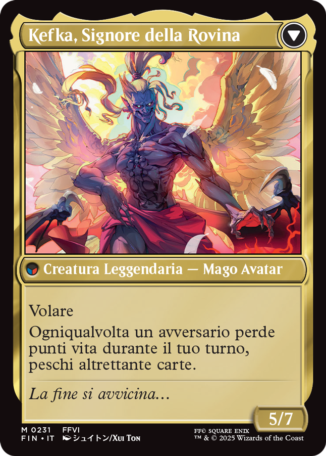 Kefka, Court Mage-M0231-FOIL