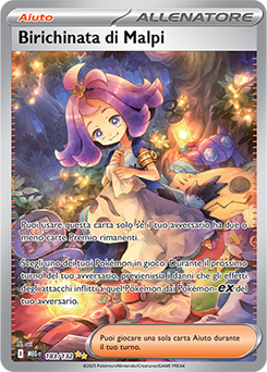 Birichinata di Malpi - rara ill. speciale - Near-mint - megaevoluzione - ita - full art 183 -132