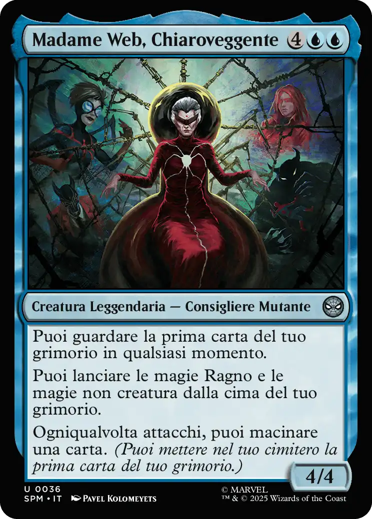 Madame Web, Chiaroveggente 0036 U