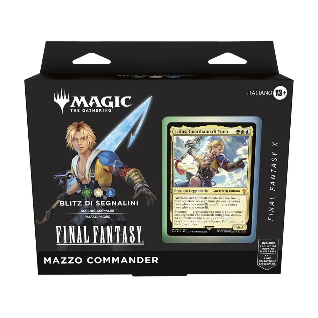 Magic "the gathering" Final Fantasy Commander -Blitz di segnalini / TIDUS (ITA)