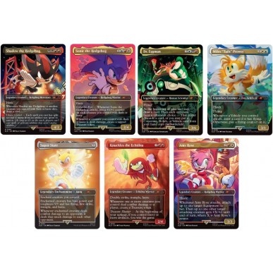 Magic The Gathering - edizione limitata Secret Lair x Sonic Friends and Foes Nonfoil