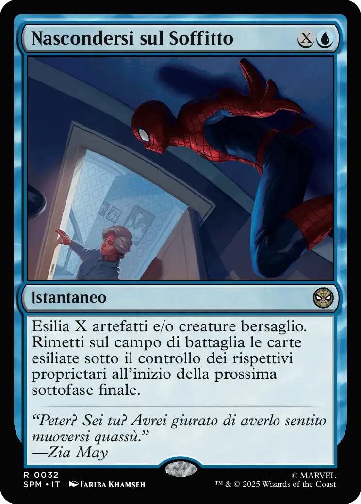 Nascondersi sul Soffitto 0032 R
