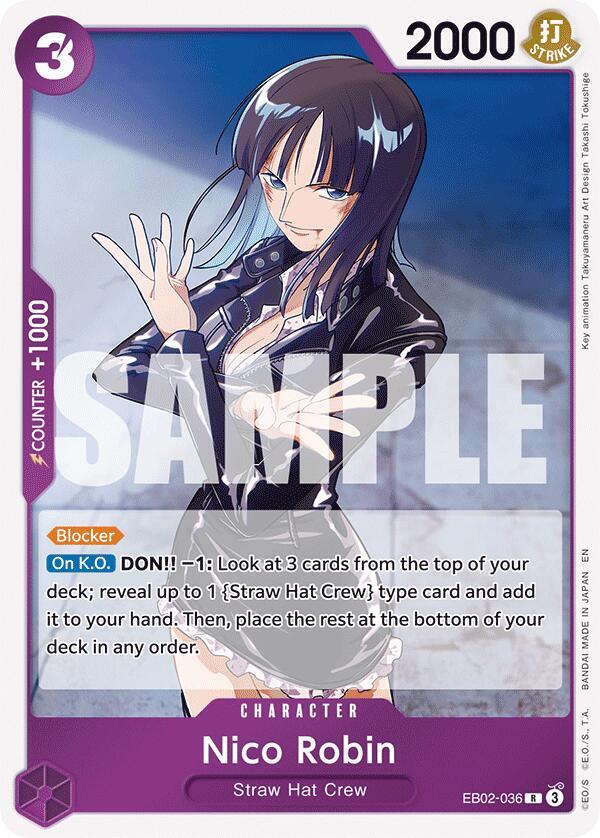 Nico Robin - Extra Booster: Anime 25th Collection (EB-02) 036 FOIL