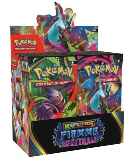 Pokèmon-Megaevoluzione - Fiamme Spettrali - Display da 36 Buste (ITA)