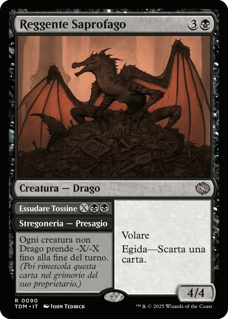 REGGENTE SAPROFAGO-R0090