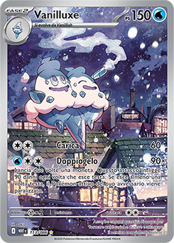 Vanilluxe - rara illustrazione - Near-mint - fuoco bianco - ita - special