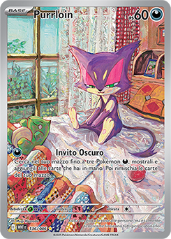 Purrloin - rara illustrazione - Near-mint - fuoco bianco - ita - special