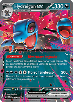 67/086-WHT-Hydreigon-ex - doppia rara - Near-mint - fuoco bianco - ita - special