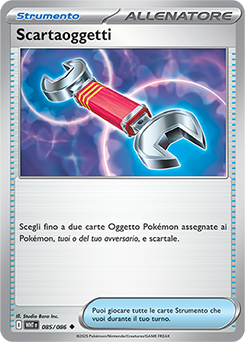 85/086-WHT-Scartaoggetti - non comune - Near-mint - fuoco bianco - ita -