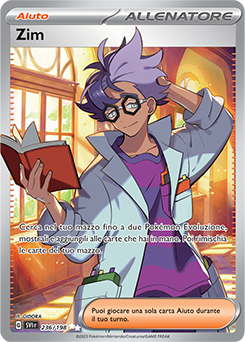 Zim ultrarara - Near-meat - scarlatto e violetto - ita - full art