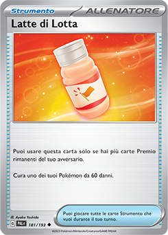 181/193-PAL-latte di lotta - non comune - Near-meat - evoluzione a paldea - ita