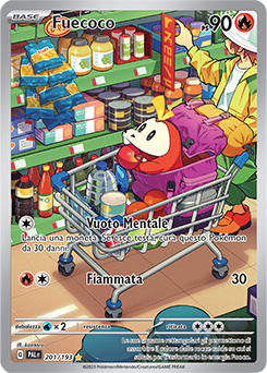 Fuecoco - rara illustrazione - Near-meat - evoluzione di paldea - ita - special