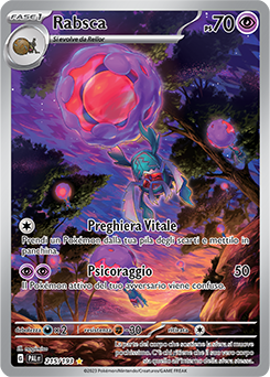 Rabsca - rara illustrazione - Near-meat - evoluzione di paldea - ita - special