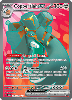 Copperajah ex ultra rara Near-meat - evoluzione di paldea - ita - full art