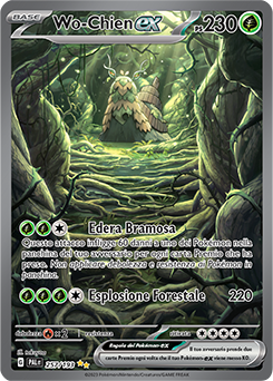 Wo-Chien ex rara ill.speciale Near-meat - evoluzione di paldea - ita - full art