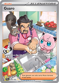 Guaro rara ill.speciale Near-meat evoluzione di paldea full art