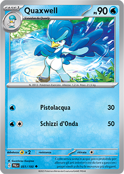 51/193-PAL-Quaxwell - non comune - Near-meat - evoluzione di paldea - ita - reverse