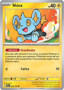 68/193-PAL-Shinx - comune - Near-meat - evoluzione di paldea - ita - reverse
