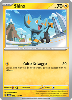 69/193-PAL-Shinx - comune - Near-meat - evoluzione di paldea - ita -