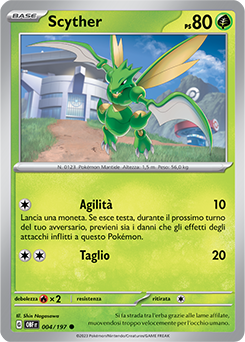 4/197-OBF-Scyther - comune - Near-meat - ossidiana infuocata - ita -