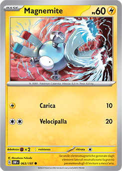 63/197-OBF-Magnemite - comune - Near-meat - ossidiana infuocata - ita -