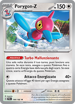 144/182-PAR-Porygon-Z - rara h - Near-meat - paradosso temporale - ita - holo