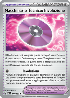 177/182-PAR-Macchinario Tecnico: Involuzione - non comune - Near-meat - paradosso temporale - ita -