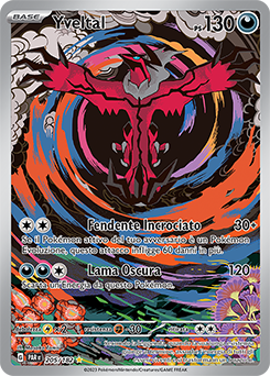 Yveltal - rara illustrazione - Near-meat - paradosso temporale - ita - special