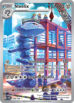 Steelix - rara illustrazione - Near-meat - paradosso temporale - ita - special