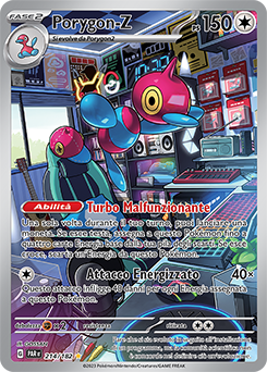 Porygon-Z - rara illustrazione - Near-meat - paradosso temporale - ita - special