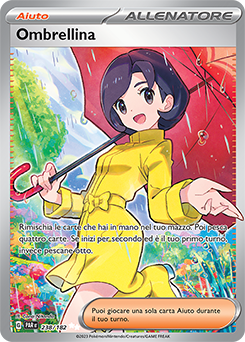 Ombrellina - ultra rara - Near-meat - paradosso temporale - ita - full art