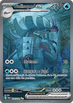 Golisopod-ex - rara ill.speciale Near-meat - paradosso temporale - ita - full art