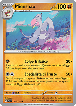 97/182-PAR-Mienshao - non comune - Near-meat - paradosso temporale - ita -