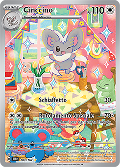 Cinccino - rara illustrazione - Near-meat - cronoforze - ita - special