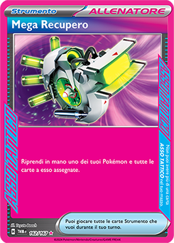 162/167-TWM-Mega Recupero - rara asso tattico - Near-mint - crepuscolo mascherato - ita - special