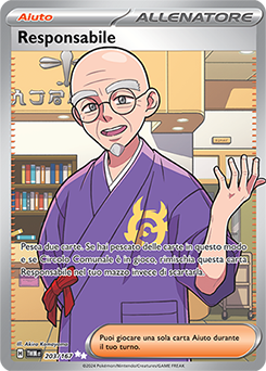 Responsabile - ultra rara - Near-mint - crepuscolo mascherato - ita - full art