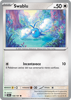 148/191-SSP-Swablu - comune - Near-mint - scintille folgoranti - ita - reverse