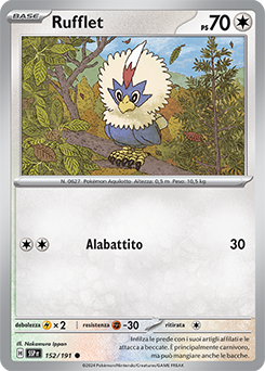 152/191-SSP-Rufflet - comune - Near-mint - scintille folgoranti - ita